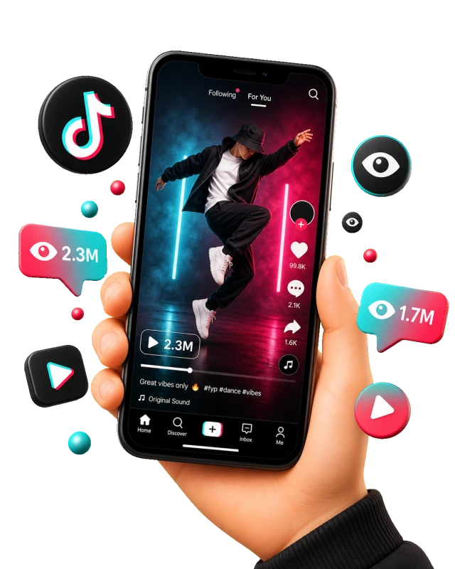 TikTok Aufrufe